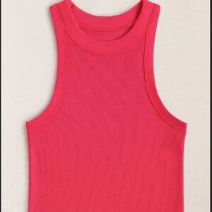 Old Navy Hot Pink Ribbed Tank
